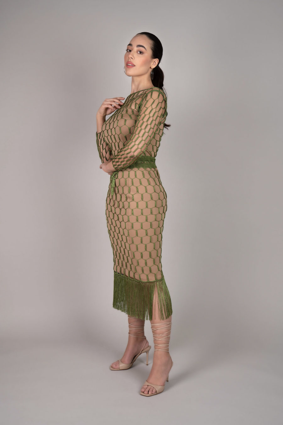 Mena Midi Kleid Lima - Image 4