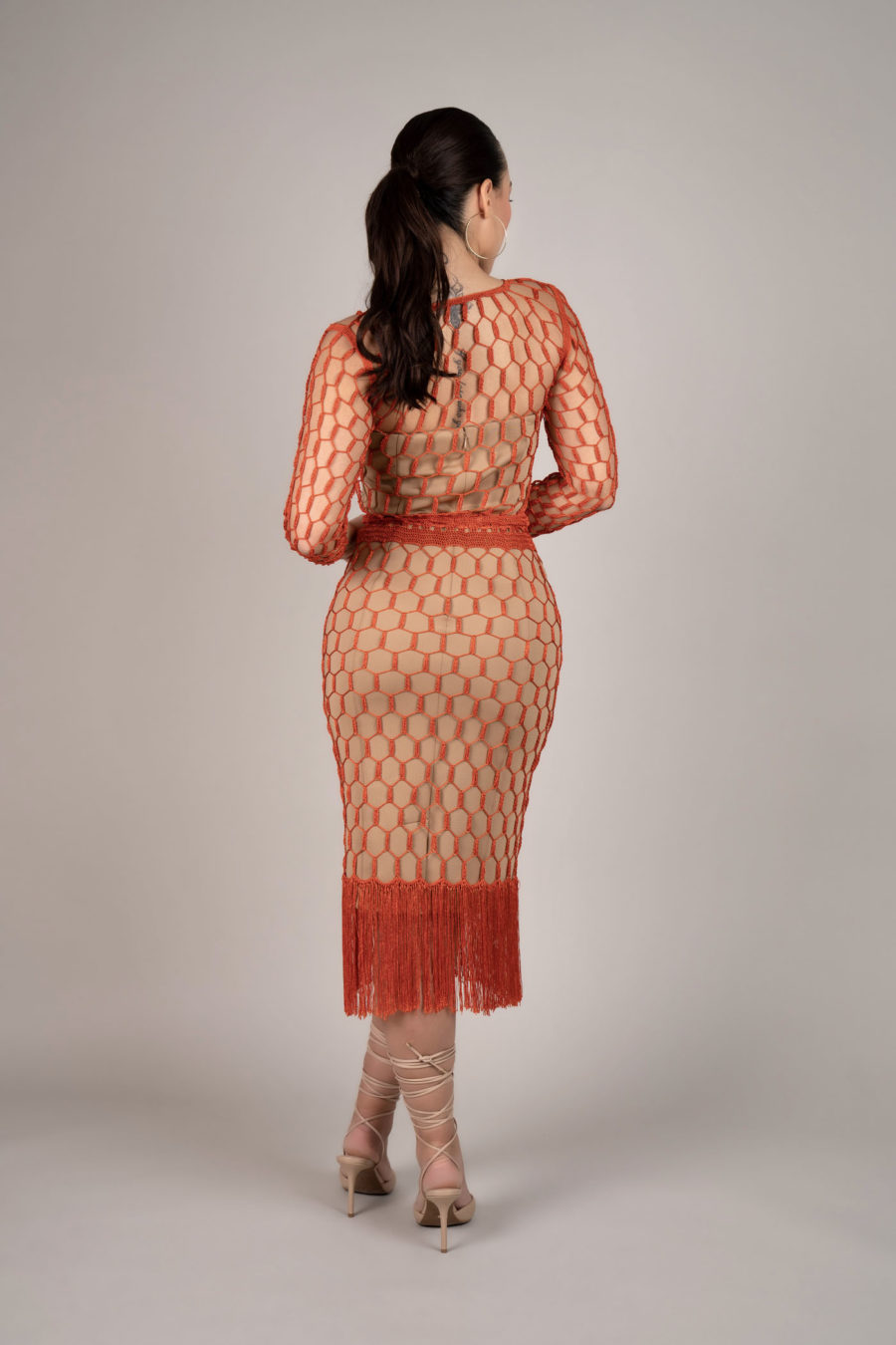 Mena Midi Kleid Terra - Image 2
