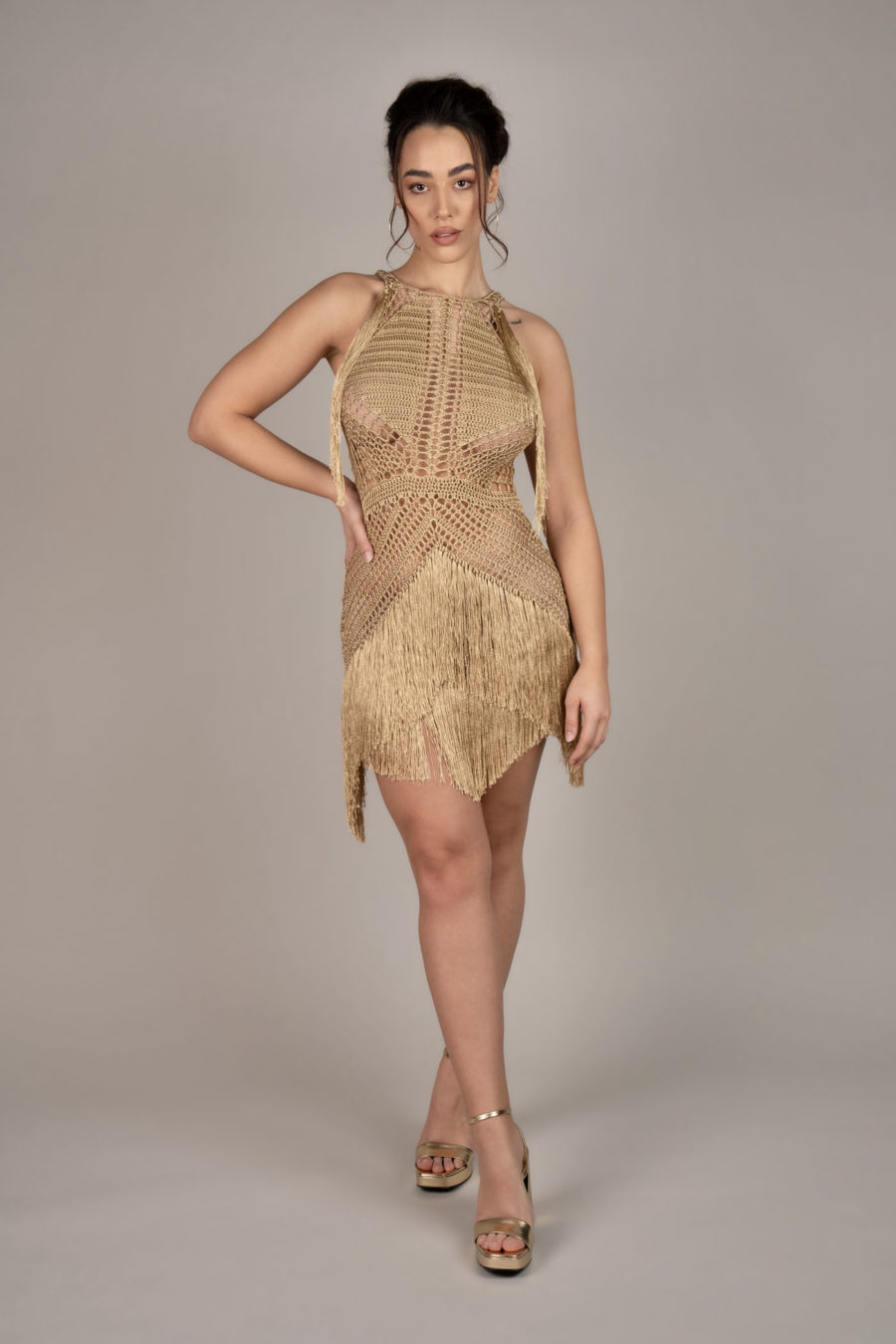 Soul Mini Kleid Dorado